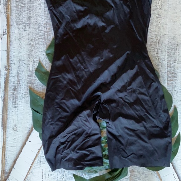 Spanx open bust suit $88 NWT black nude XL 3X - Picture 6 of 8